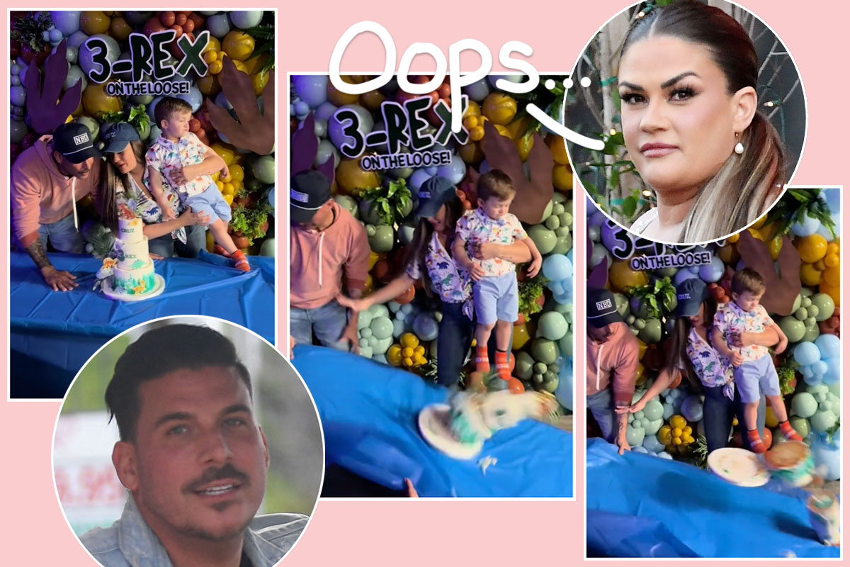 #Fans React After Jax Taylor & Brittany Cartwright’s Cake For Their Son’s Birthday Falls: ‘A Representation Of Their Relationship’