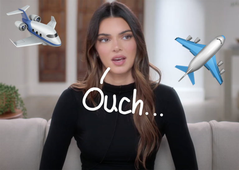 Kendall Jenner Gets ROASTED By Fans For Pretending To Fly Commercial In ...