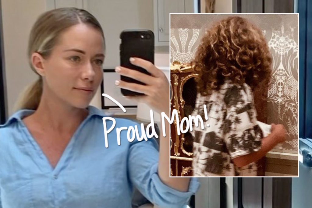 Kendra Wilkinson Shares Rare Glimpse Of Son Hank Jr. To Celebrate A Milestone!