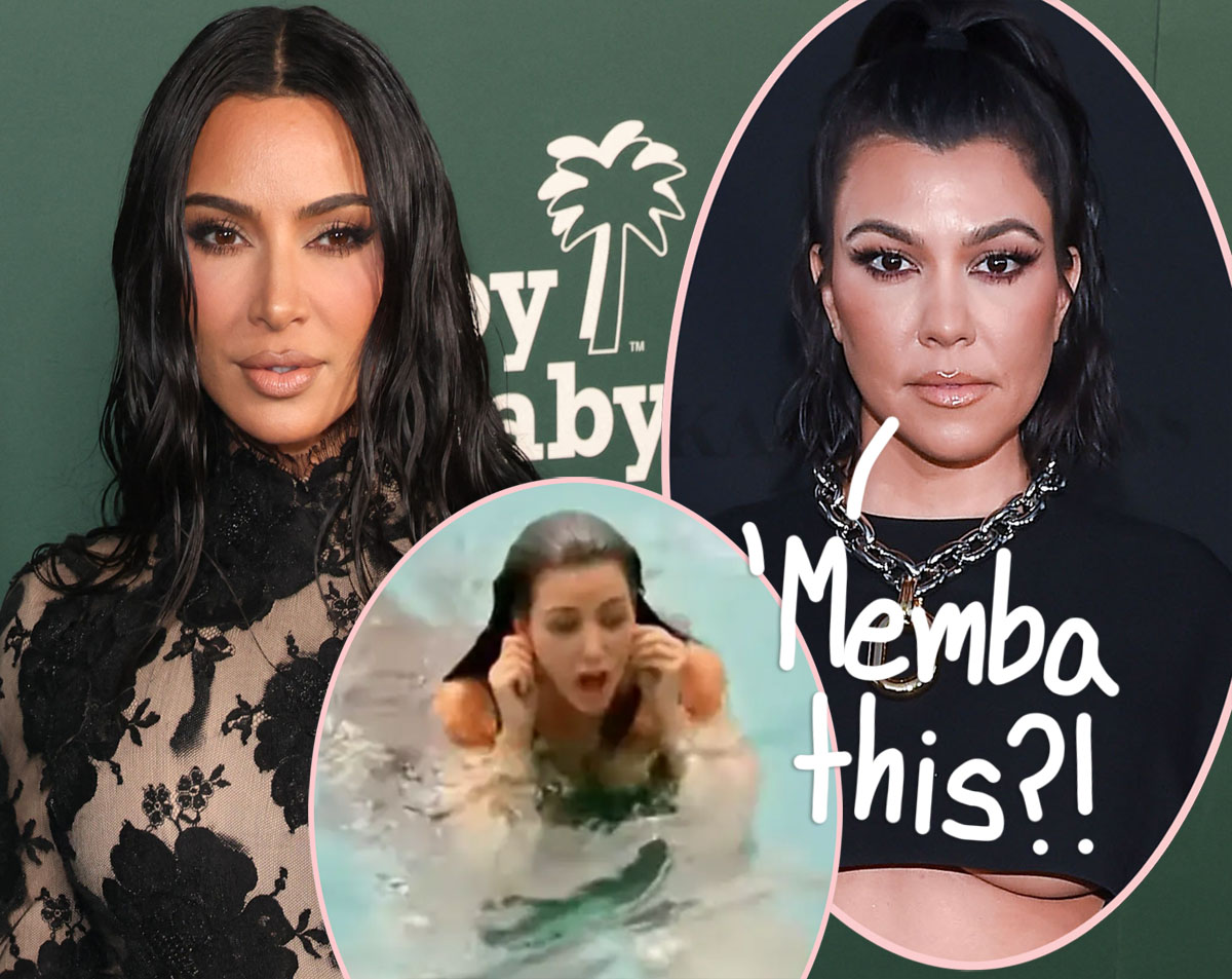 Kourtney Kardashian Pokes Fun At Kim's Infamous Lost Diamond Earring ...
