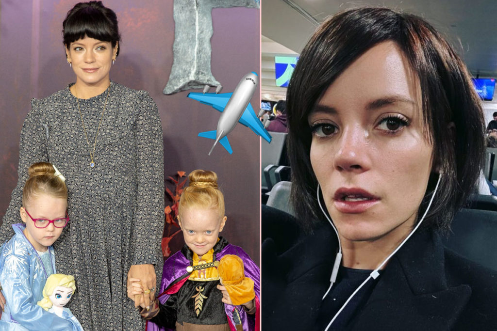 Lily Allen Flies First Class - But Makes Her Daughter Sit In Economy ...