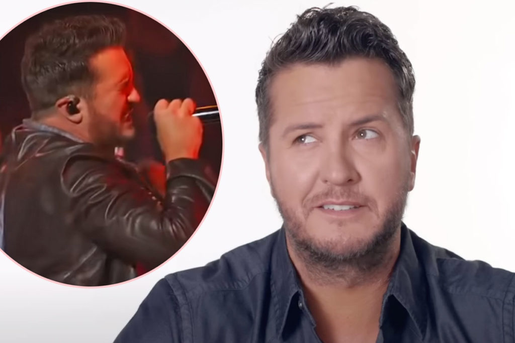 Luke Bryan Explains What REALLY Caused His Fall On Stage After Blaming ...