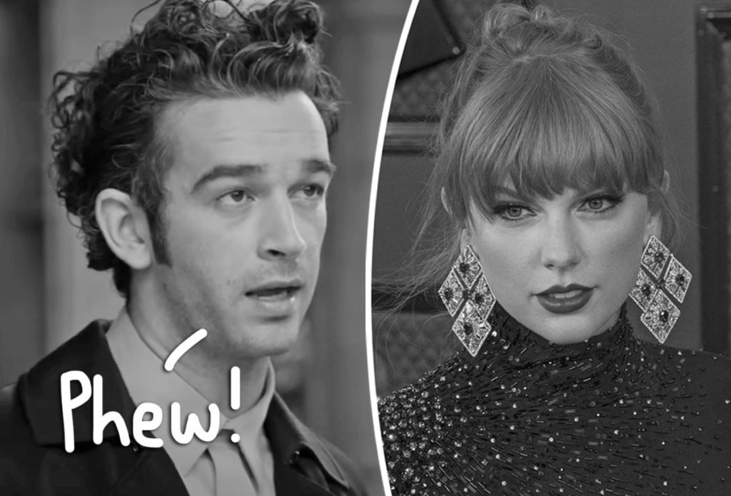 Matty Healy Relieved! 'Couldn’t Be Happier' With How Taylor Swift Sang ...