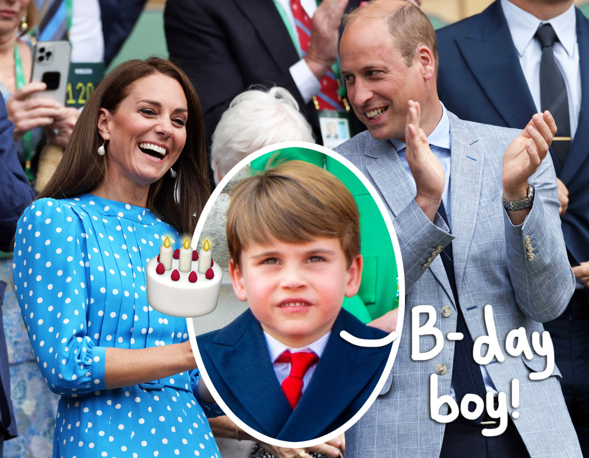 Prince Louis Celebrates 6th Birthday With New Portrait Taken By