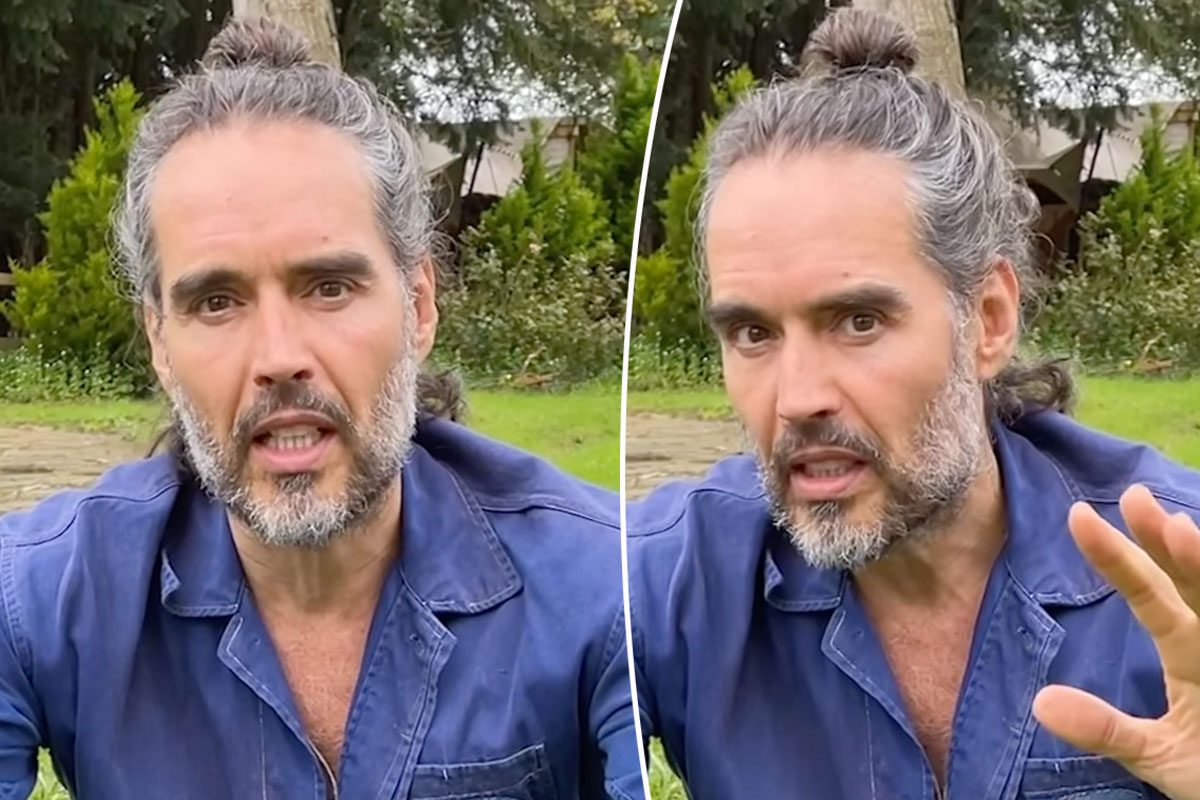 #Russell Brand Says He’s Getting Baptized To ‘Leave The Past Behind’ After Multiple SA Allegations & Investigations… Uhhh??