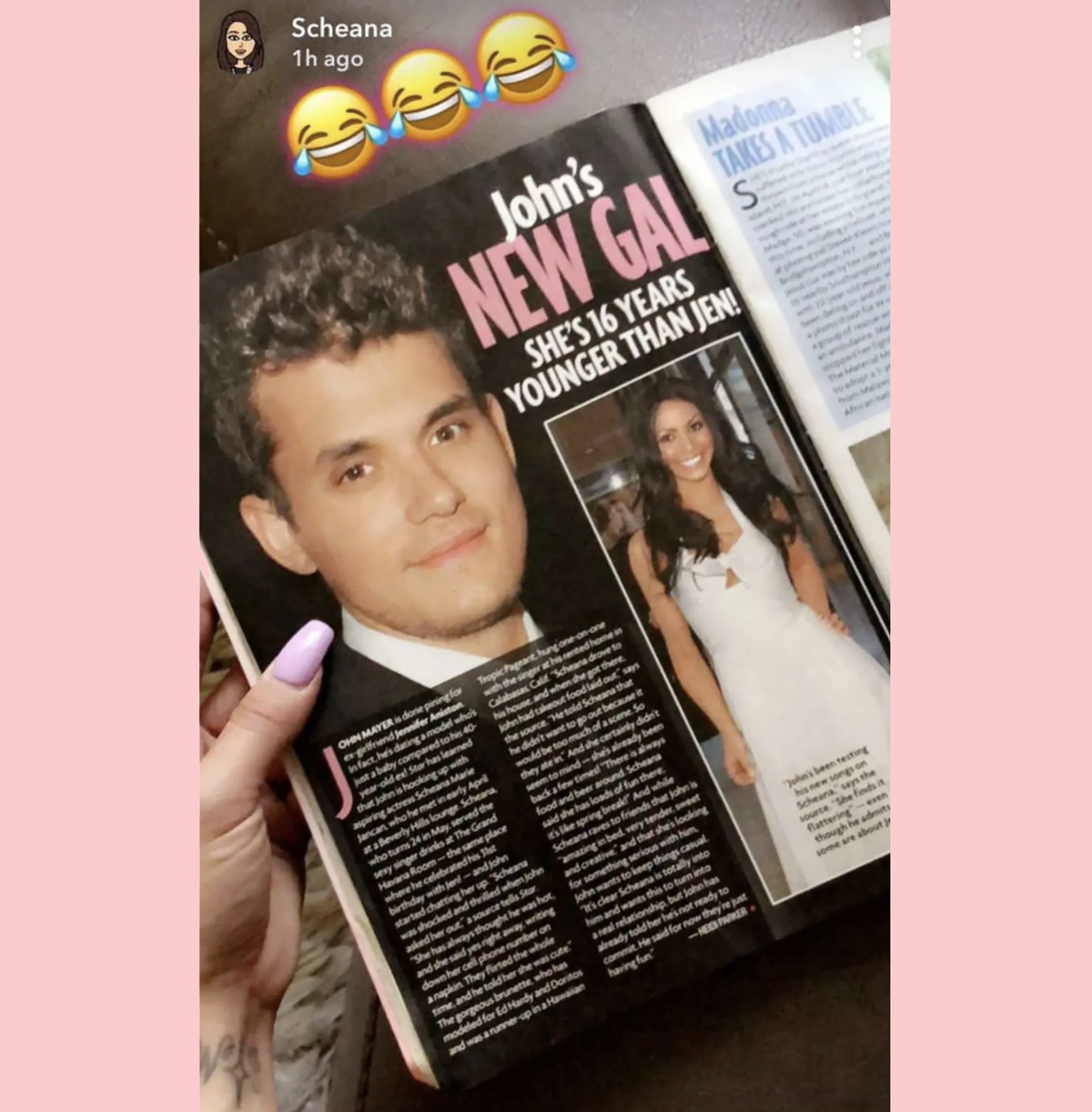 Scheana Shay Kept Ages-Old Receipts On Her Alleged John Mayer Hookups??