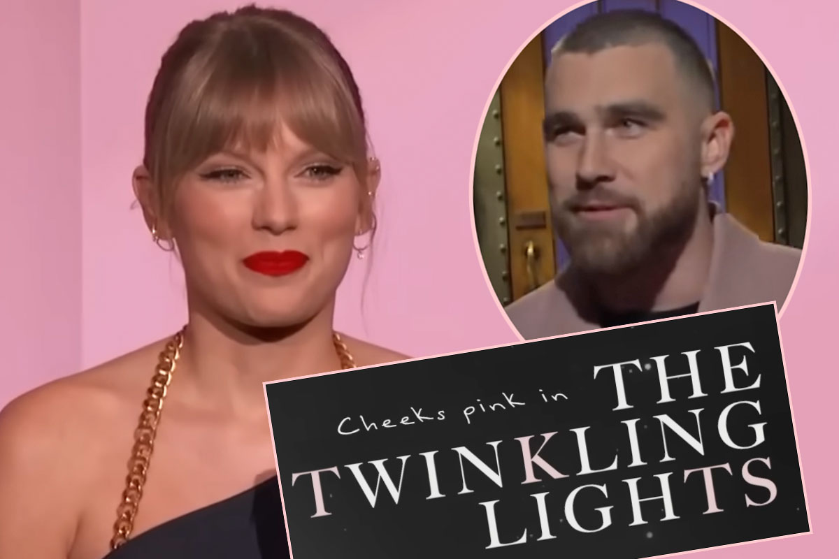 #Taylor Swift Included A Hidden Message For Travis Kelce In Her So High School Lyric Video! Can You Spot It??