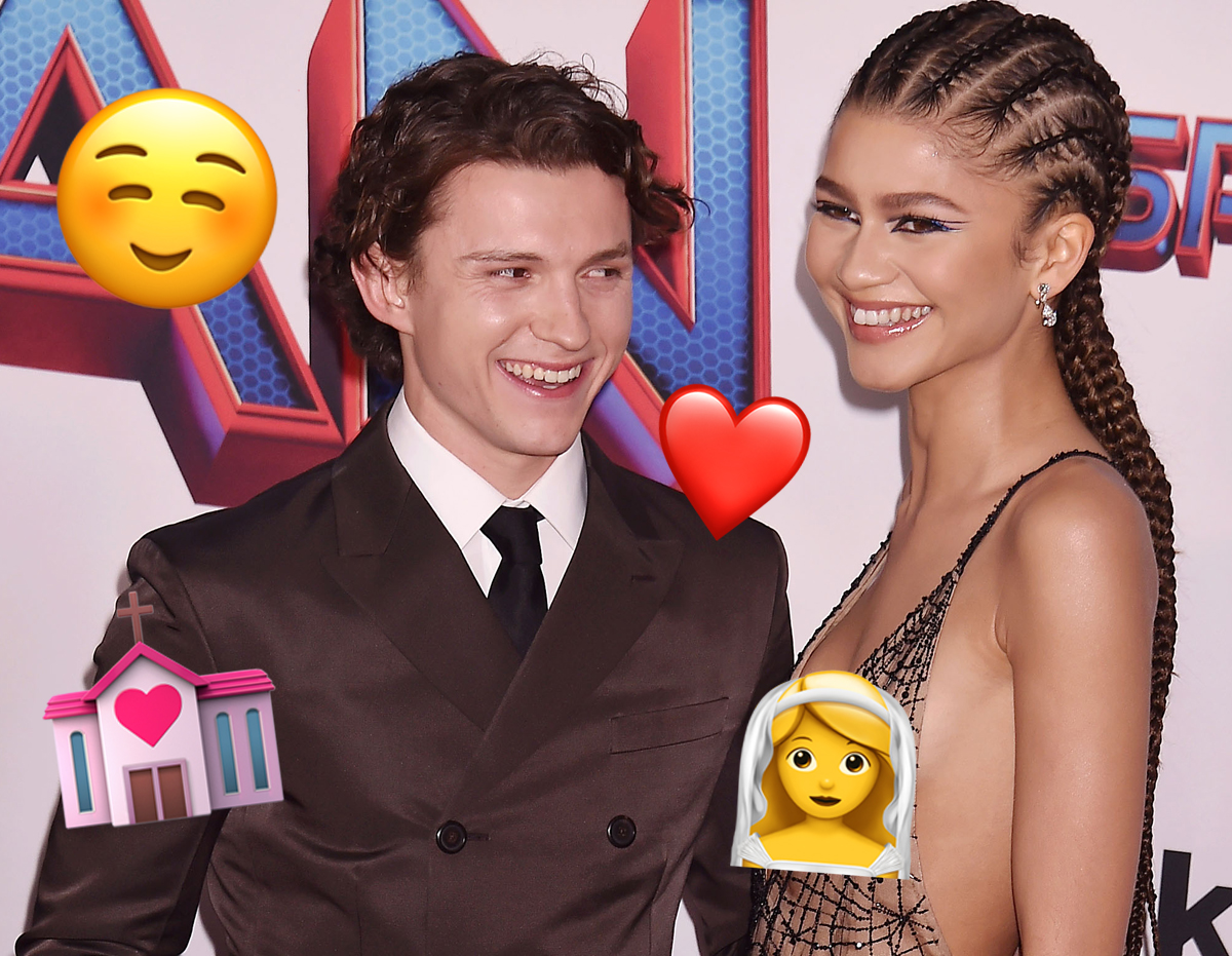 This Is Not A Drill! Zendaya & Tom Holland Are SERIOUSLY Considering ...