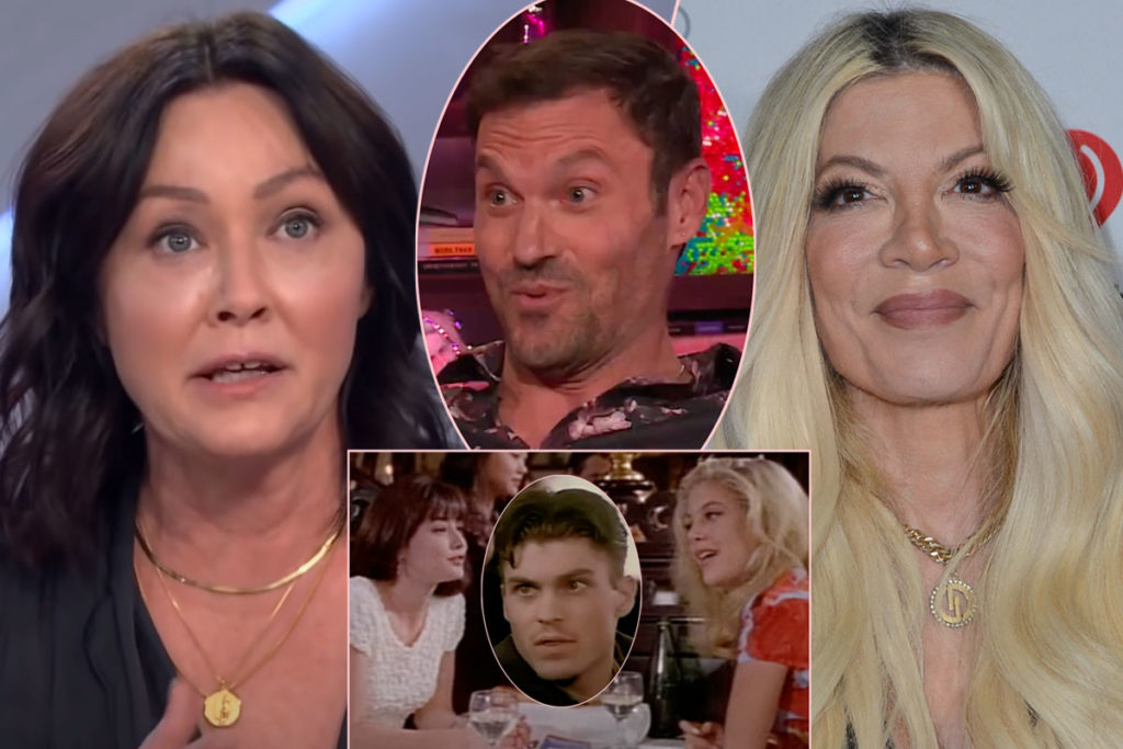 Tori Spelling & Shannen Doherty Compare Their ‘Awkward’ Romances With Brian Austin Green