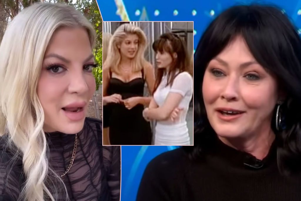 Shannen Doherty Wore The Dress Tori Spelling Lost Her Virginity In: ‘There Was A Blood Stain’