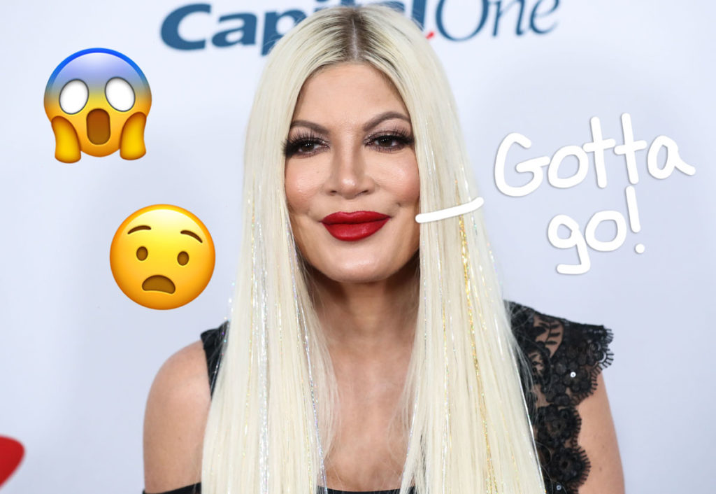 Tori Spelling Once Peed WHERE While Stuck In Los Angeles Traffic??