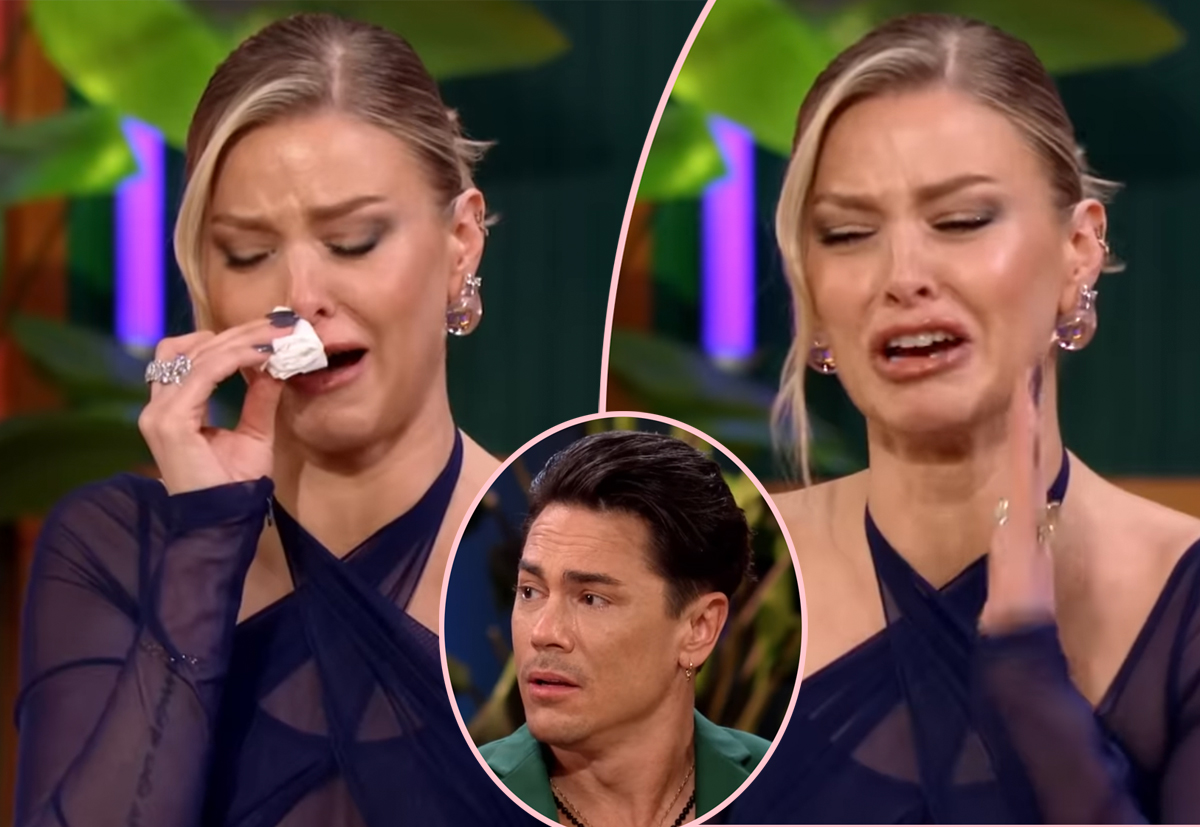 Ariana Madix BREAKS DOWN Crying Watching Shocking VPR Finale In