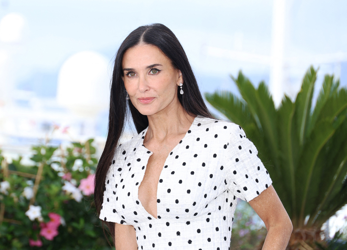 Demi Moore at Cannes 2024 