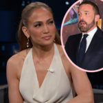 Jennifer Lopez Briefly Brings Up Ben Affleck On Jimmy Kimmel Live! Amid Divorce Rumors! 