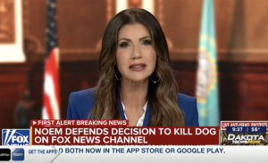 Kristi Noem Tries To Make Story Better By Insisting She Didn't Kill A