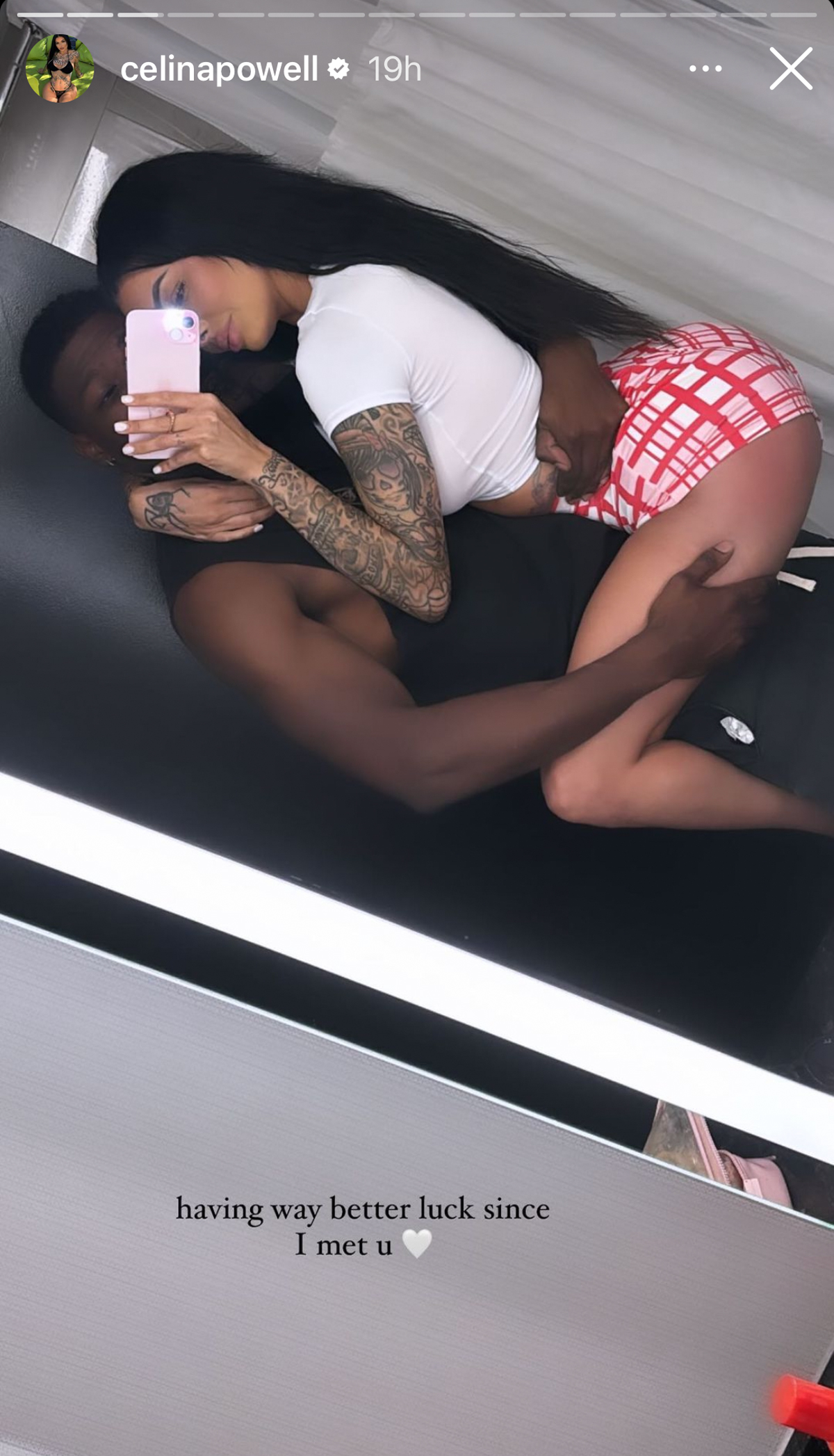 Clay Gravesande Dating OnlyFans Model Celina Powell