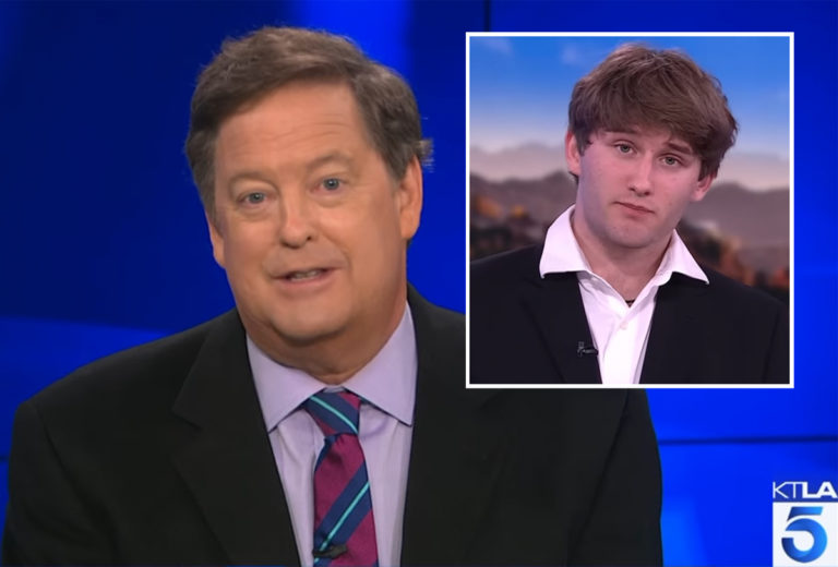 KTLA Brings On Sam Rubin's Teen Son To Say Goodbye To His Dad On Air ...