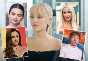 Ariana Grande Takes Shots At Selena Gomez, Ed Sheeran, & More In Leaked