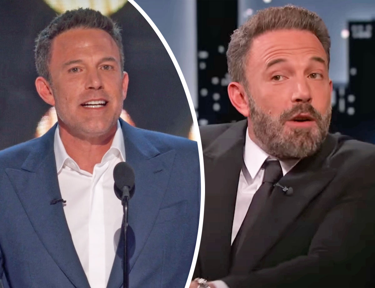 Ben Affleck Sparks Plastic Surgery Speculation After 'Hard Launching A New Face' At Tom Brady's Roast! LOOK!