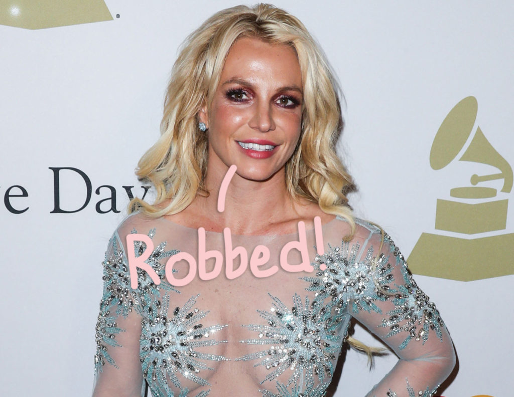 Britney Spears Says Someone Stole ALL Her Jewelry!