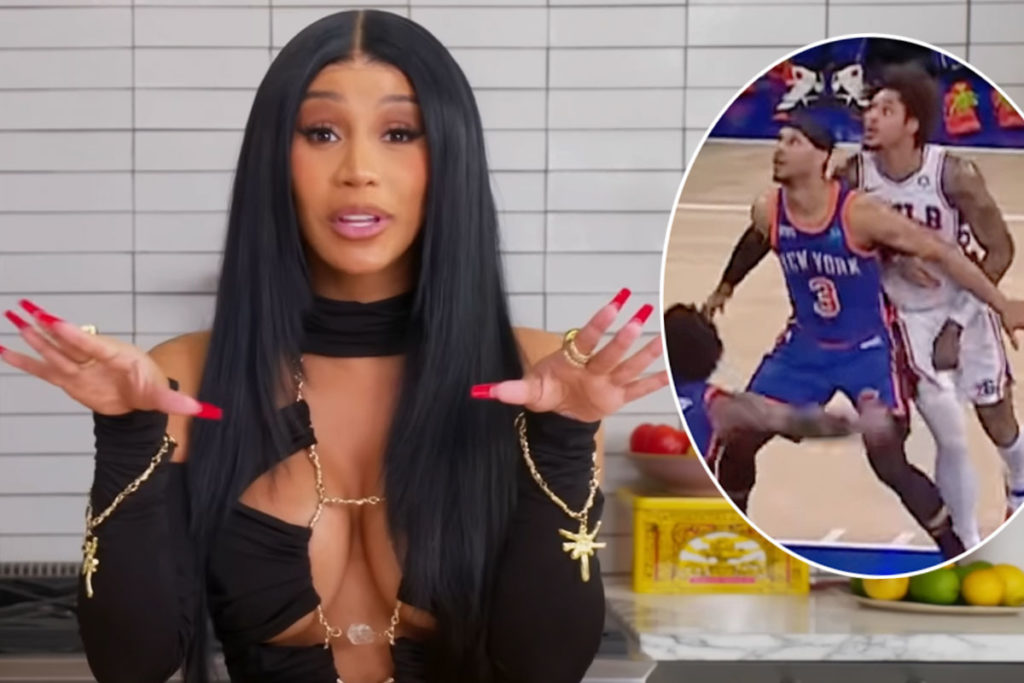 Cardi B Didn't Show Up To Knicks Playoff Game Until There Were 3 Minutes Left For THIS Insane Reason! - Perez Hilton