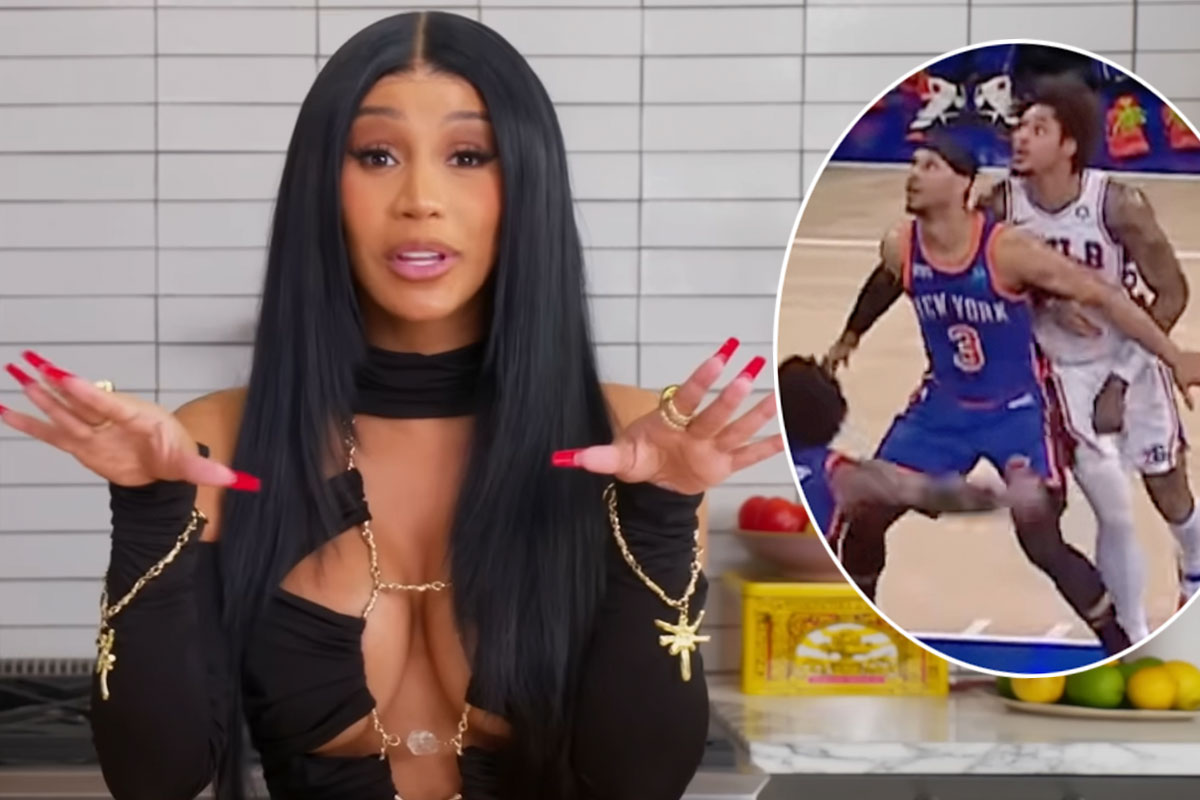 Cardi B Didn’t Show Up To Knicks Playoff Game Until There Were 3