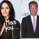 Courteney Cox Claims She's Been Visited By Late Friends Co-Star Matthew Perry 'A Lot' Since His Death