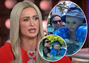 Paris Hilton Sparks MORE Concern With Her Babies After Pool Incident