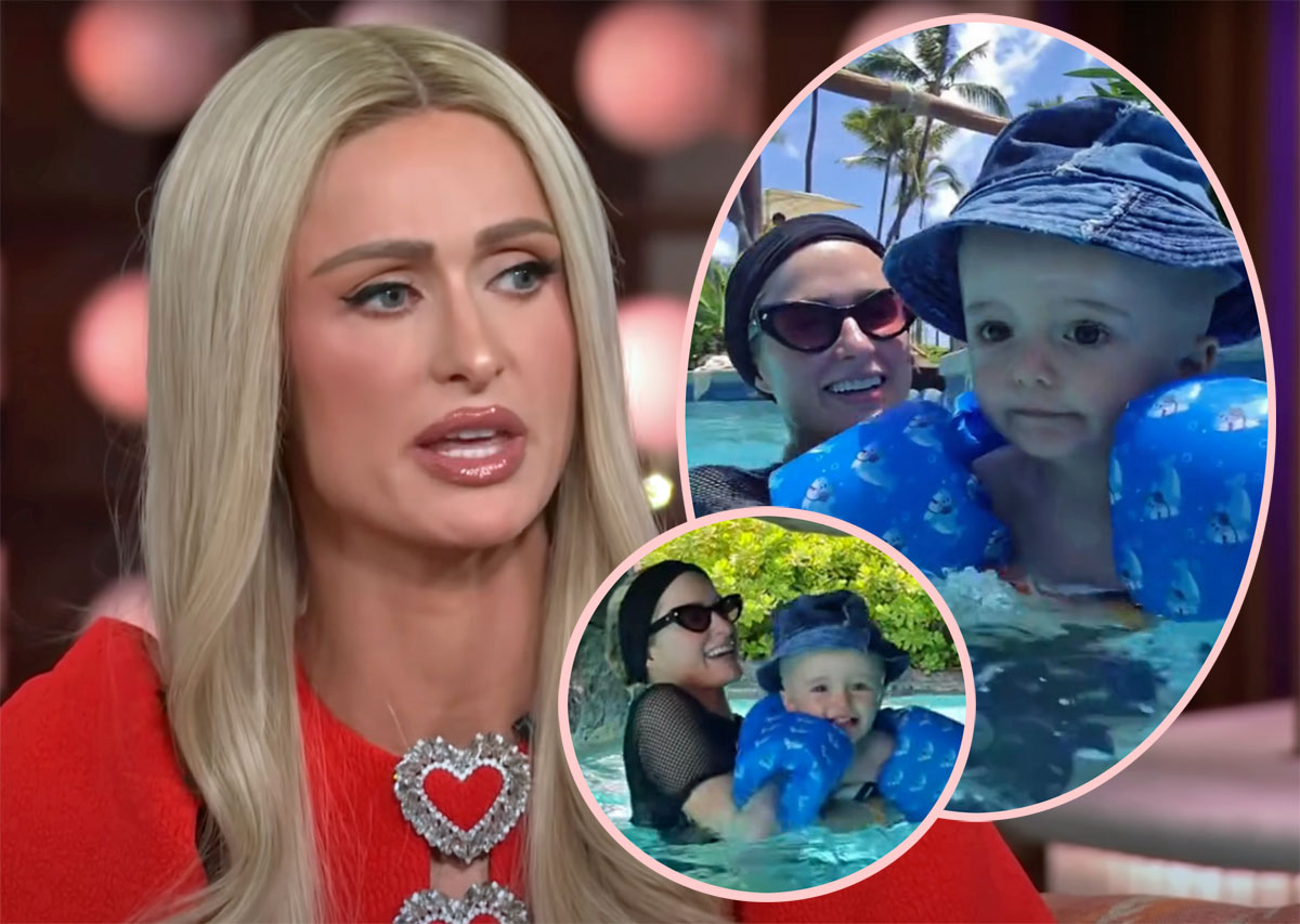 #Paris Hilton Sparks MORE Concern With Her Babies After Pool Incident!