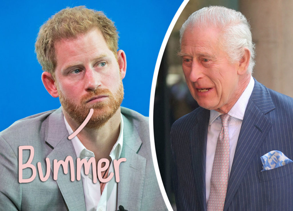 Prince Harry Confirms King Charles ‘Unfortunately’ Isn’t Making Time To See Him During UK Visit!