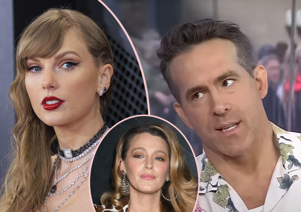 Ryan Reynolds' Hilarious Response To Whether Taylor Swift Revealed His & Blake Lively's Baby Name On TTPD