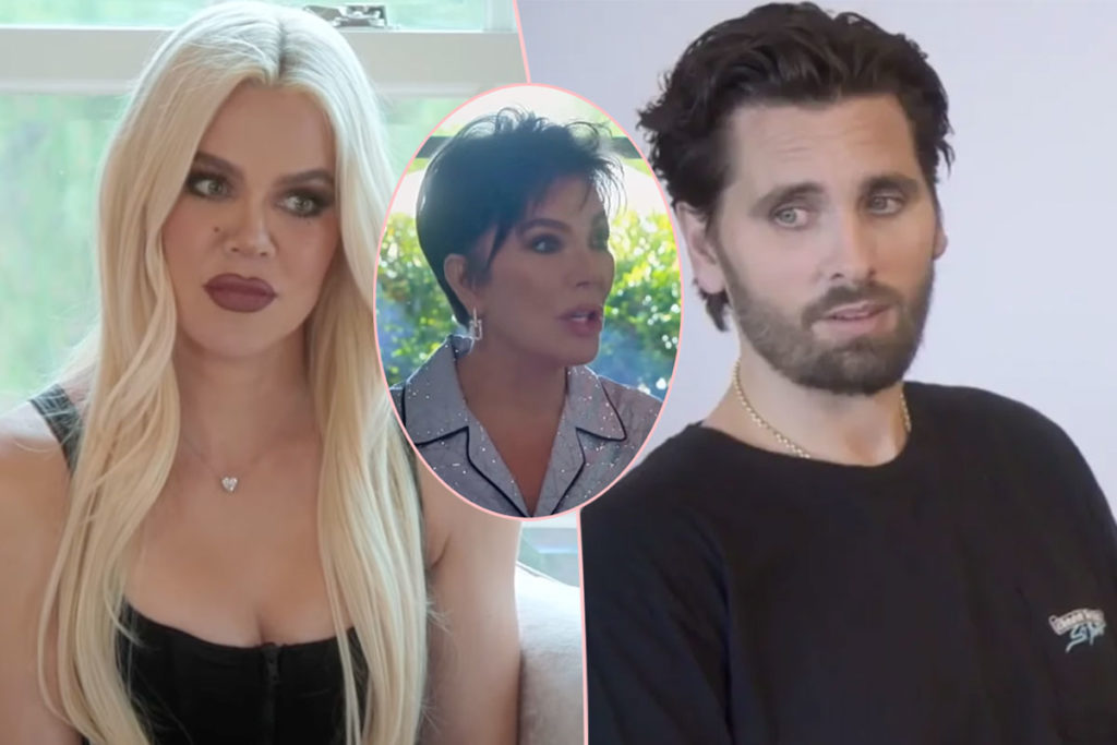 Scott Disick Shocks Khloé Kardashian & Kris Jenner With Weight Loss In The Kardashians Premiere