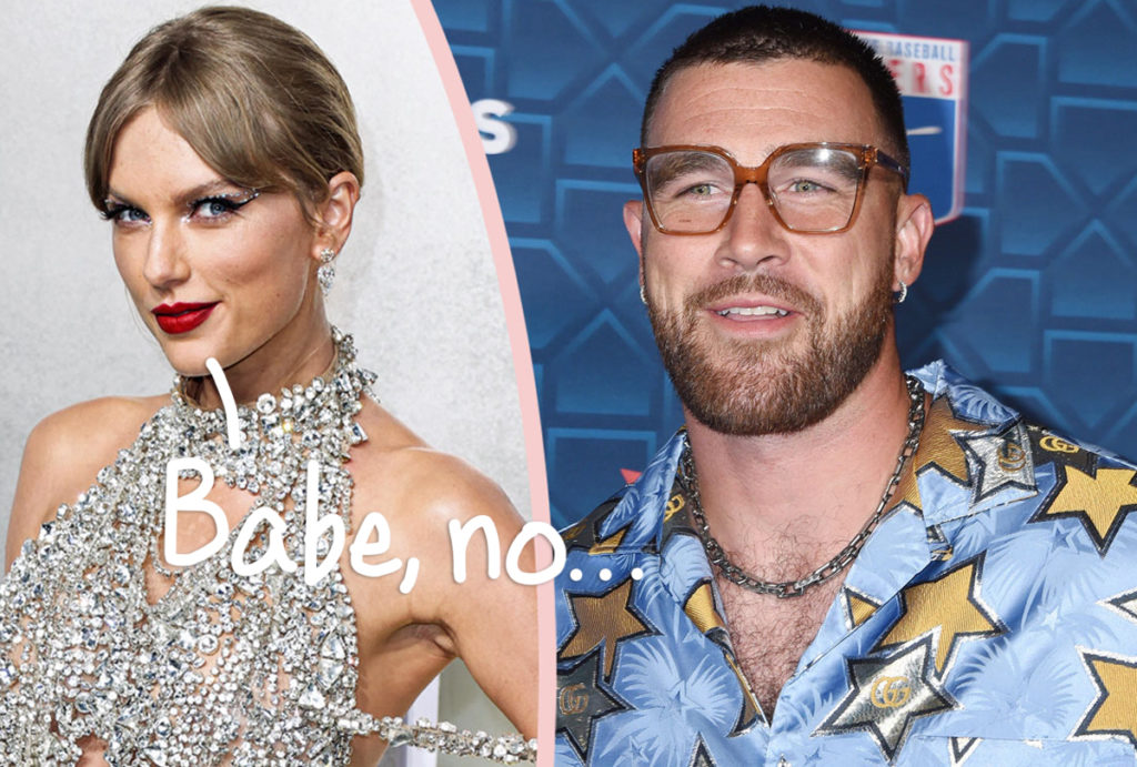 Travis Kelce Made Taylor Swift Cringe -- And The Moment Has Us Rolling With Laughter!