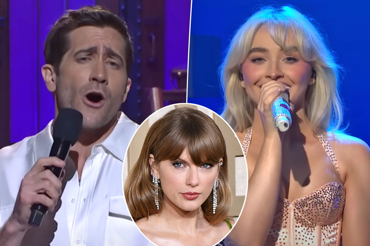 Taylor Swift’s Worlds Collide In SNL Season 49 Finale With Ex Jake Gyllenhaal Hosting & Bestie Sabrina Carpenter Performing!