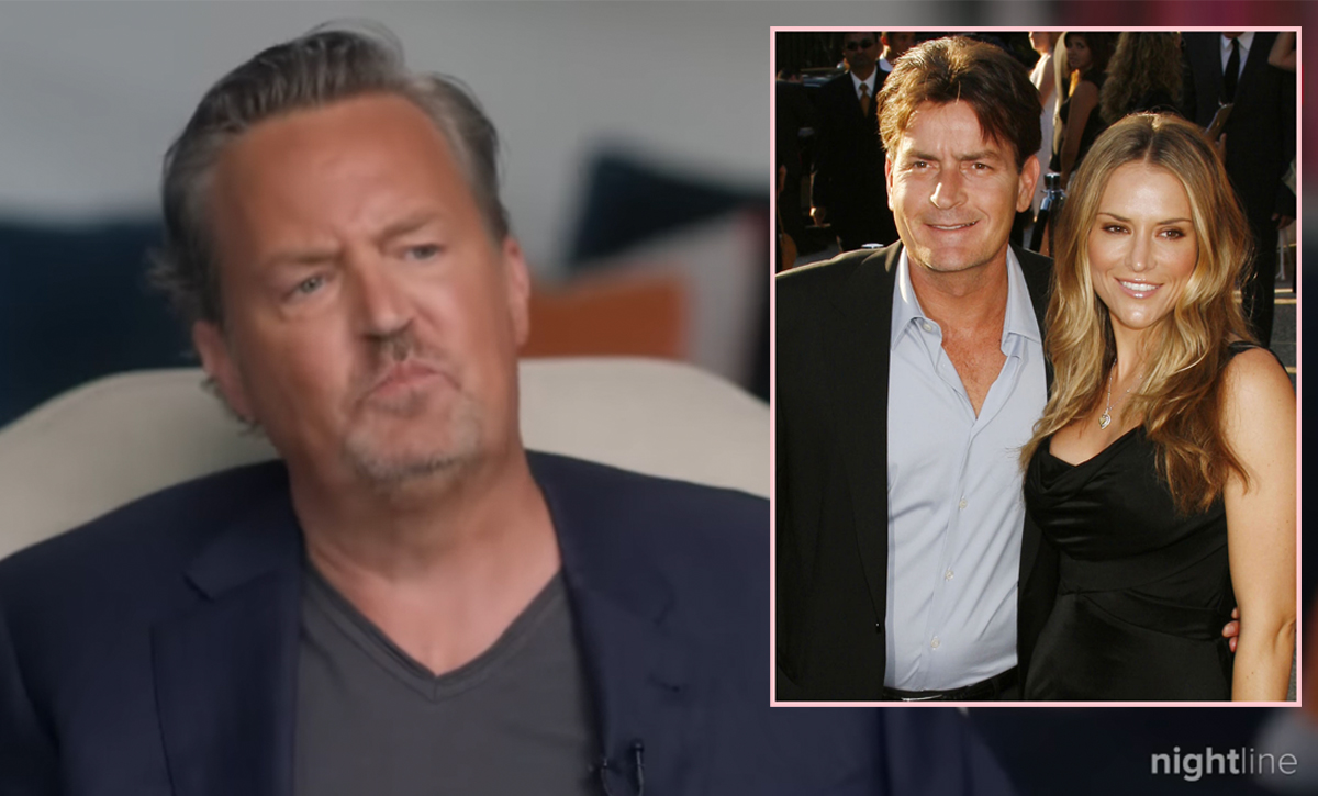 Celeb Questioned In Matthew Perry's Death Was Charlie Sheen's Ex Brooke Mueller: REPORT