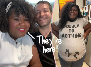Gabourey Sidibe Welcomes Twins With Her Husband Brandon Frankel - And