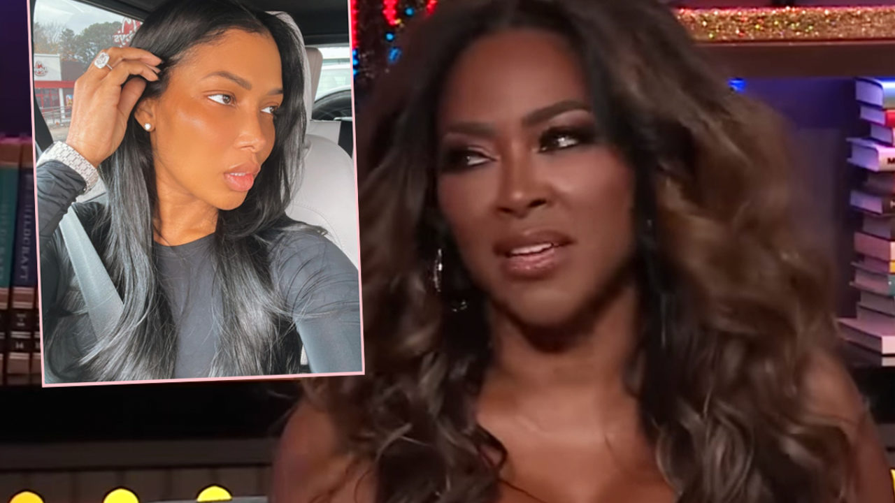 Kenya Moore Allegedly Shared Explicit Posters Of Newcomer Brittany Eady At  Her Party! Details About The Nasty RHOA Feud! Plus Their Reactions! - Perez  Hilton