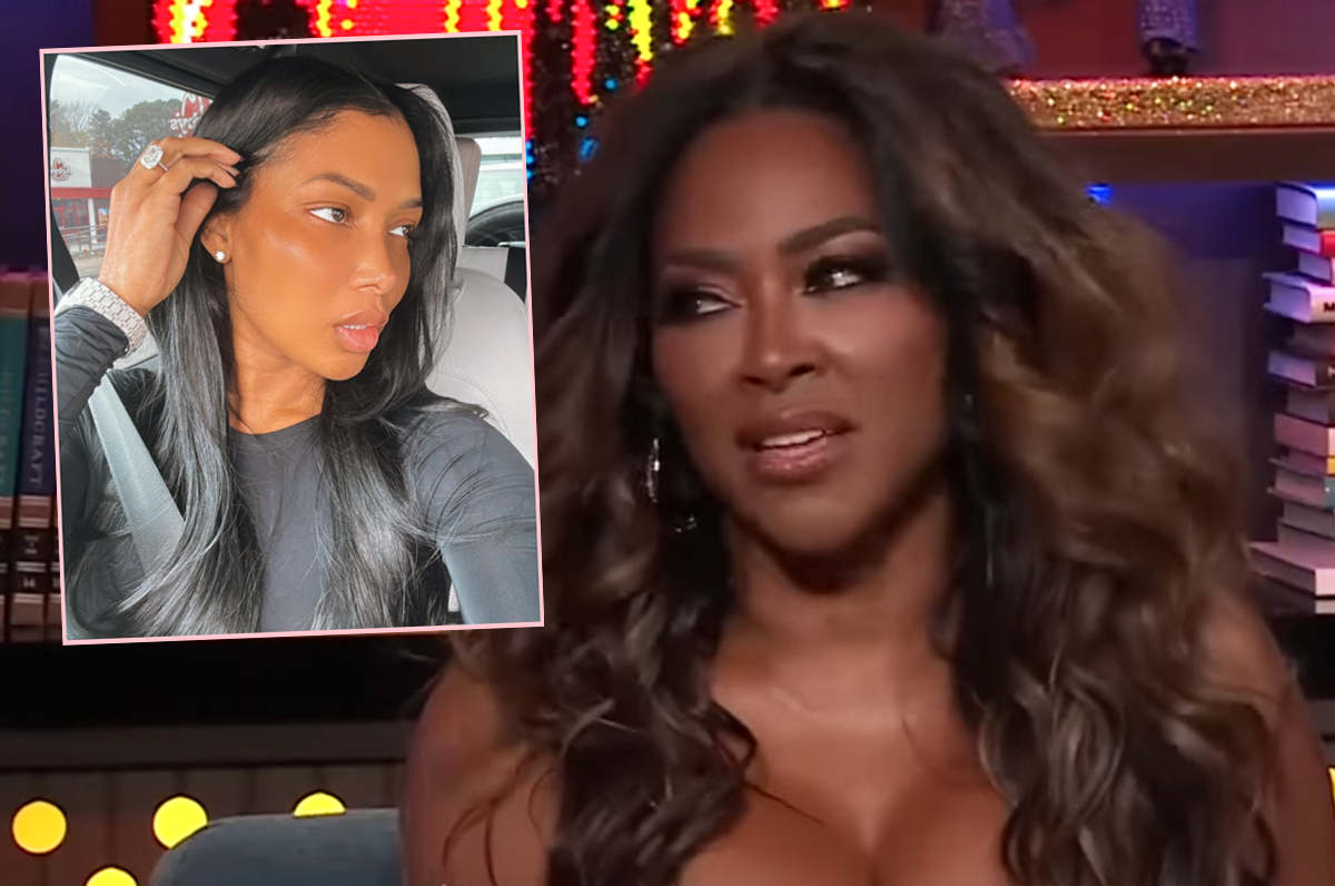 #Kenya Moore Allegedly Shared Explicit Posters Of Newcomer Brittany Eady At Her Party! Details About The Nasty RHOA Feud! Plus Their Reactions!