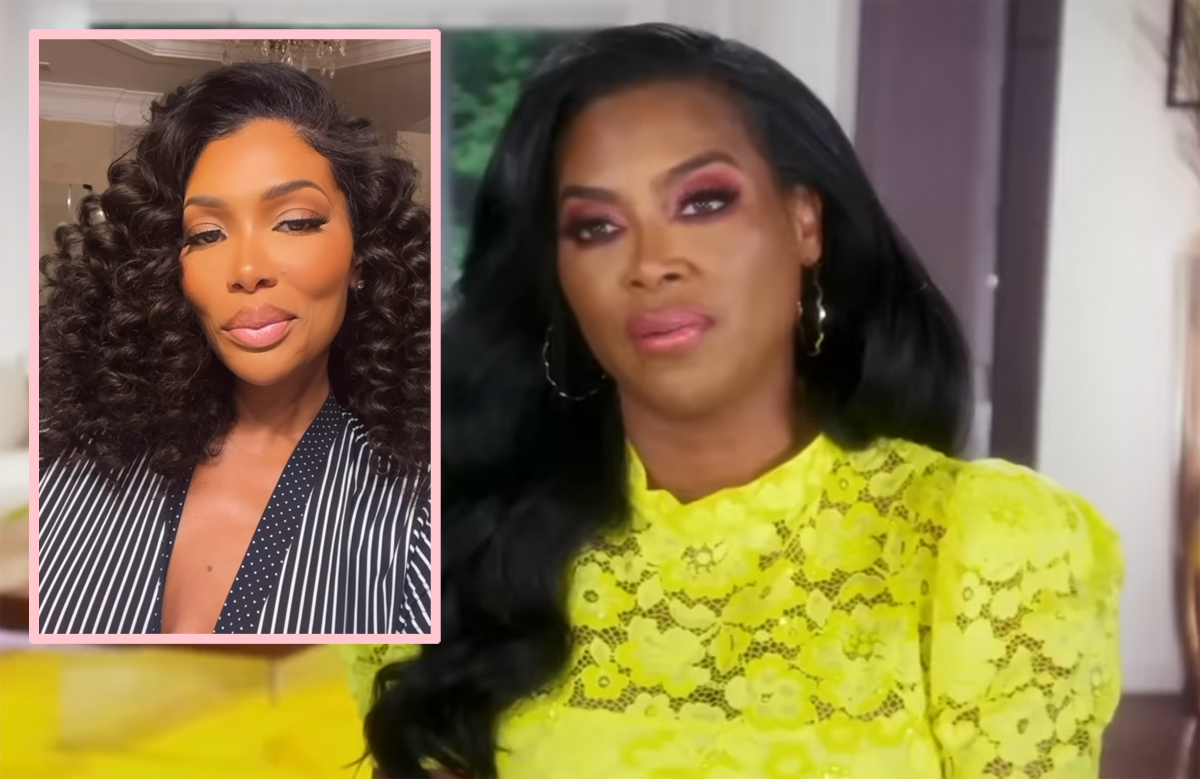 Kenya Moore Suspended Indefinitely From RHOA After Allegedly Sharing NSFW Posters Of Co-Star!