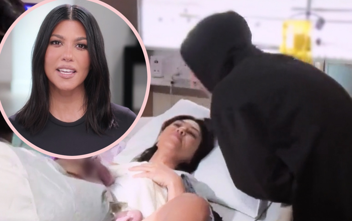 #Kourtney Kardashian Was Scared Her Vagina Would ‘Fall Out’ After Giving Birth To Rocky!