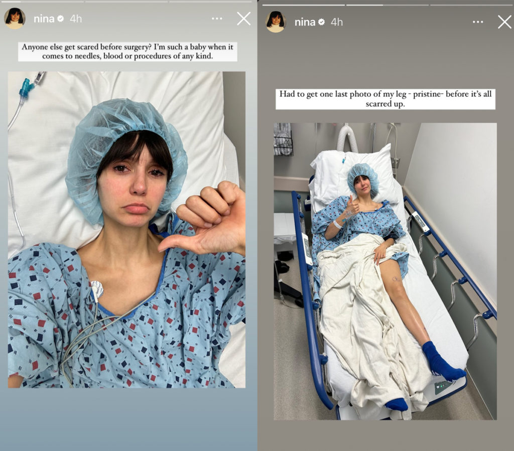 Nina Dobrev Gives Surgery Update From Hospital After Scary Bike ...