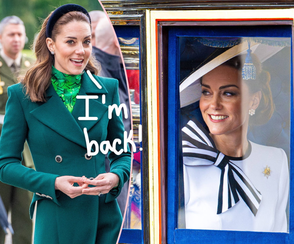 Princess Catherine Makes Grand Return To The Spotlight At Trooping The ...