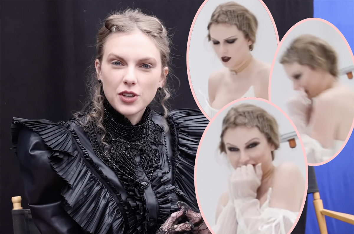 Watch Taylor Swift Scare The Hell Out Of Herself While