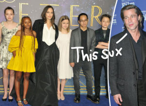 Brad Pitt 'Devastated' As Kids Turn Against Him Amid Angelina Jolie