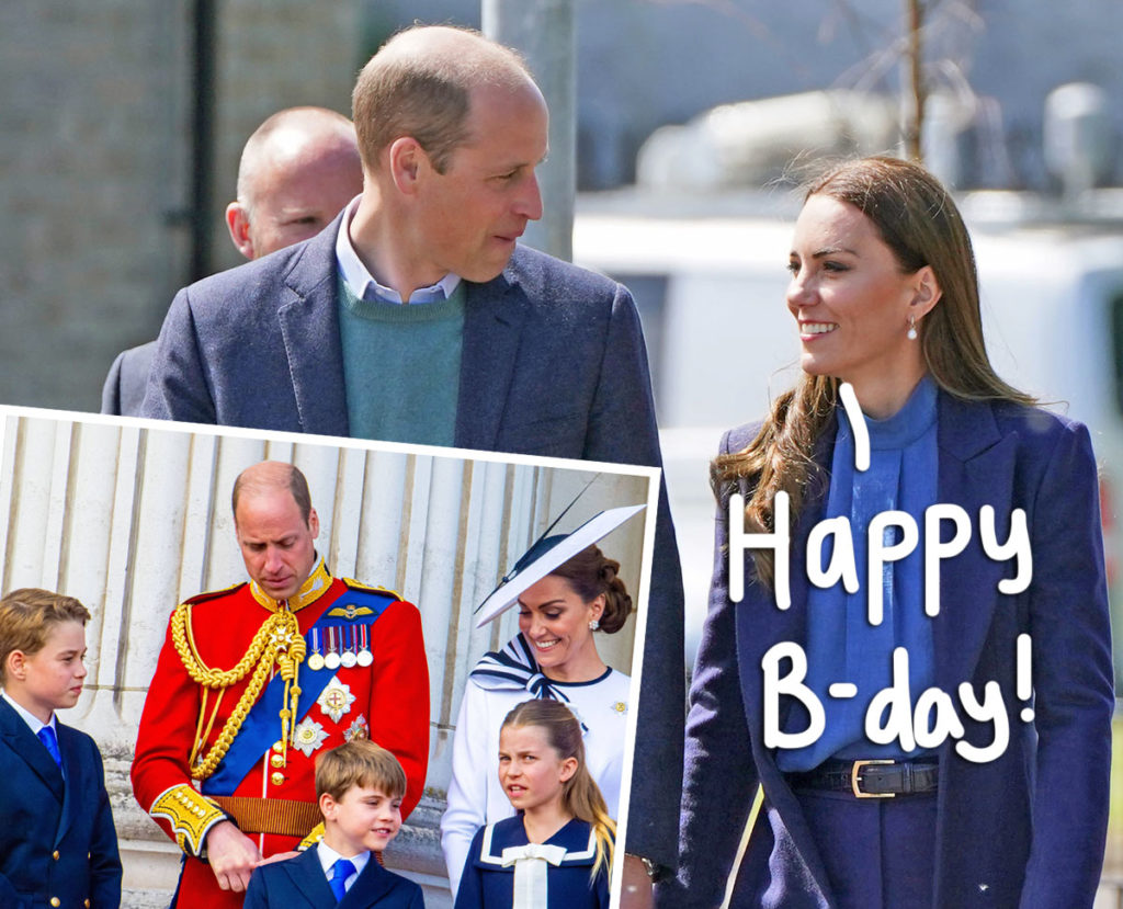 Princess Catherine Shares Super Rare Fun Photo Of Prince William & Kids For  His 42nd Birthday! - Perez Hilton