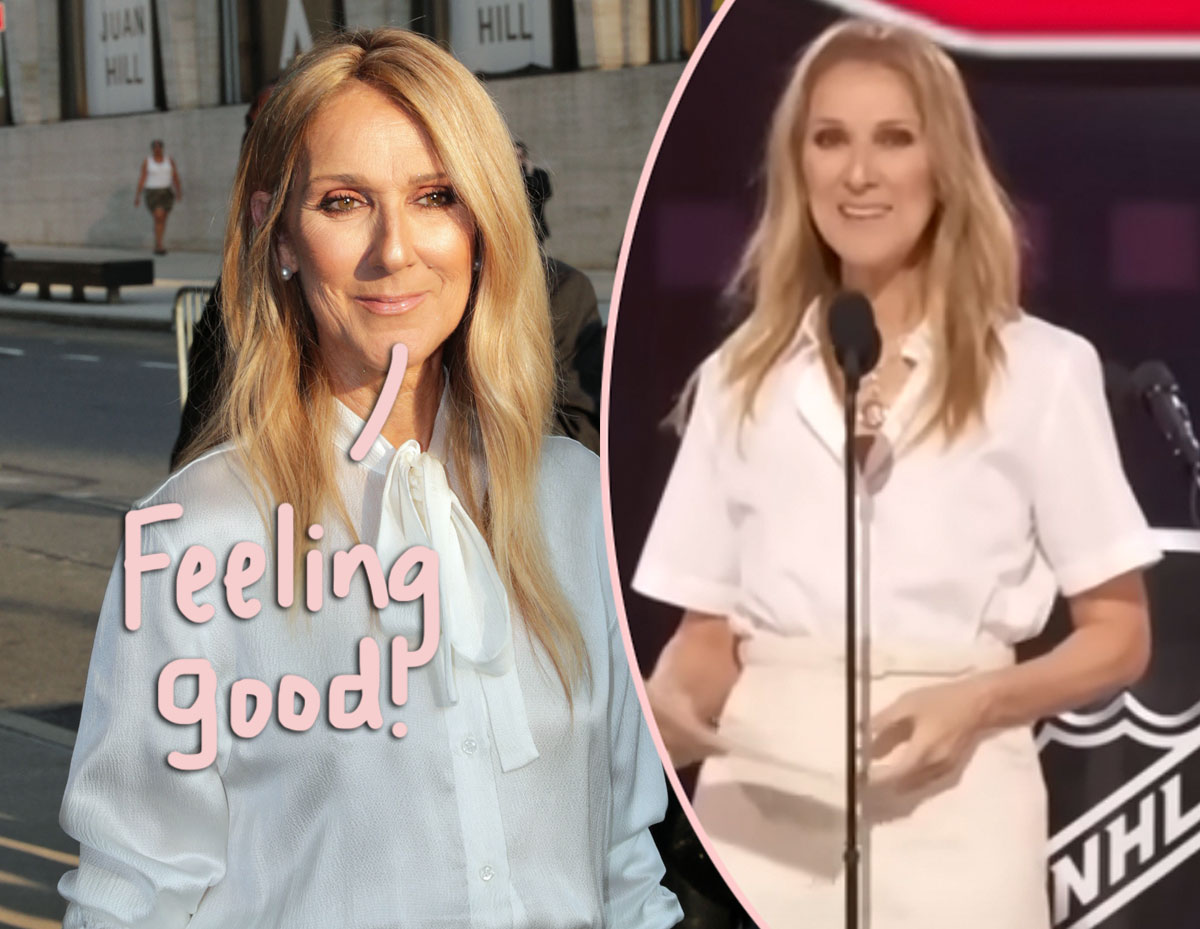 Céline Dion Makes Surprise Appearance At NHL Draft, Says She Was Happy To Be Having ‘Fun’ With Family Amid Stiff Person Syndrome Battle!