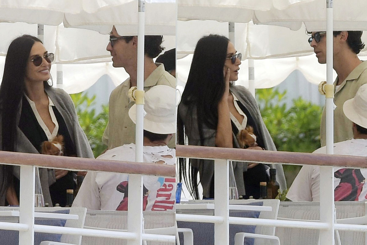 Demi Moore & Joe Jonas Spotted Together