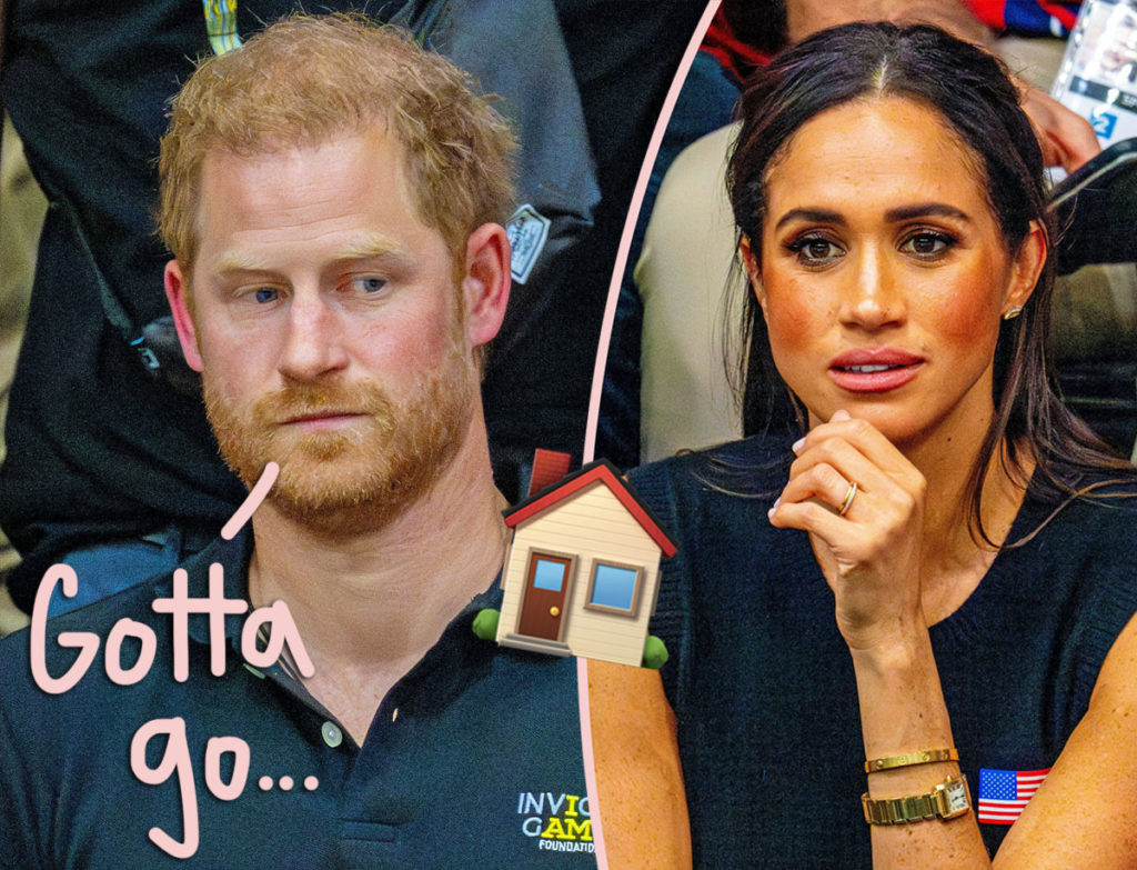 Prince Harry Looking For ‘Permanent’ UK Home – Because His Friends REFUSE To Visit Cali Due To Meghan Markle Beef!