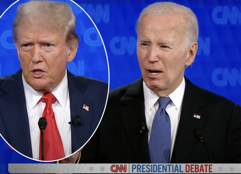 Social Media Reacts To Donald Trump & Joe Biden's Dumpster Fire Of A ...