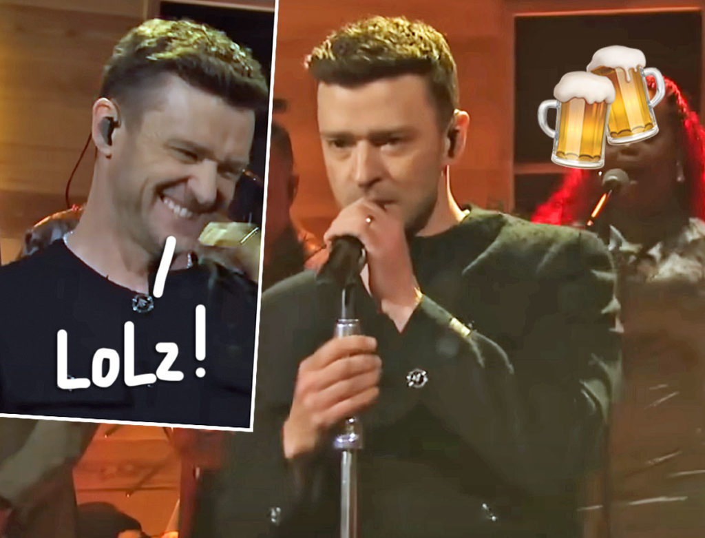 Justin Timberlake Jokes About Drinking & Driving During Latest Tour Stop After DWI Arrest!